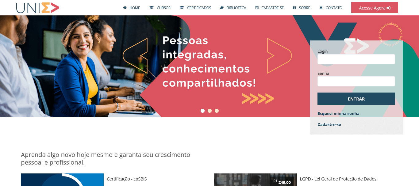 Cursos ampliam conhecimentos sobre as soluções MV